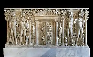 Sarcophagus with the Four Seasons allegory(3rd century), Palazzo dei Senatori - Musei Capitolini, Rome.
