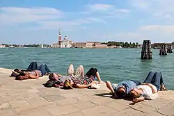 View of San Giorgio Maggiore from the Punta della Dogana.