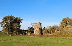 Ruins of Walhain castle (12th century)