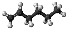 1-Hexene molecule