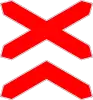 Level crossing (multiple tracks)