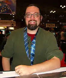 Petersen at the 2011 New York Comic Con