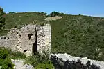 View from Château d'Aguilar to the Corbières