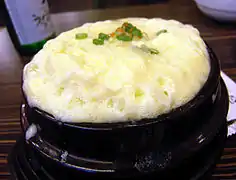 Gyeran jjim (계란찜) in a hot ttukbaegi