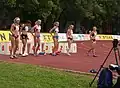 100 m hurdles, heat 3