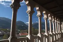 The Venetian Gothic Loggia of the Buonconsiglio Castle