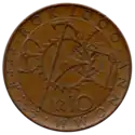 10 Kč coin series 2000