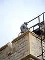 Baboon on the Brick Tower.
