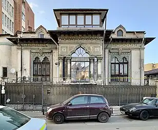 Gheorghe Ionescu-Gion House (Strada Logofătul Udriște no. 11), Bucharest, Romania, by Ion N. Socolescu, 1889