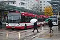 Image 5Trolleybuses outside Salzburg Hbf, Austria