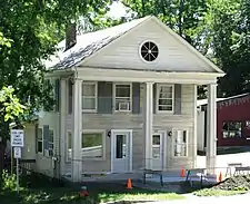 120 Main Street was built c.1835 in the Greek Revival style