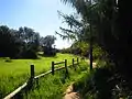 The footpath down to the cove