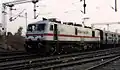 12737 Goutami Express at Moula-ali with a WAP-7 loco