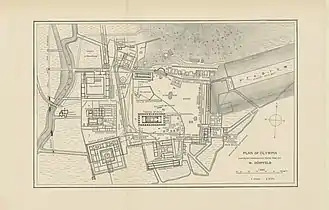 After Dörpfeld's map of 1887