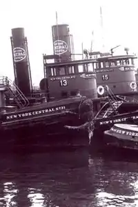 New York Central tugboats 13 and 15