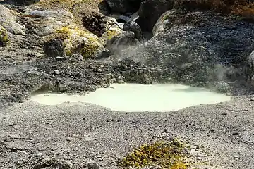 sulphurous hot spring
