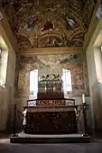 Chapel of Saint Aquilinus.  Reliquary ark of Saint Aquilinus by the Lombardian architect, Carlo Garavaglia (flourished 1634–1645).