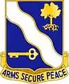 143rd Infantry Regiment"Arms Secure Peace"