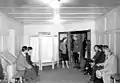 Japanese evacuation - Hastings Park, medical building interior. 11 May 1942.