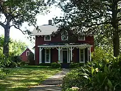 R.C. Macy House at 1569 Dauphin Street, built in the Gothic Revival style in 1867