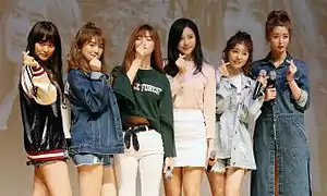Hello Venus in 2016From left to right: Lime, Yeoreum, Alice, Yooyoung, Seoyoung, Nara