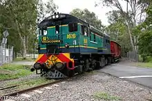 Preserved 1616 at the Queensland Pioneer Steam Railway, Ipswich in 2015