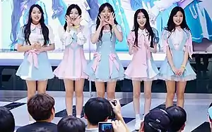 Alice in 2017From left to right: Karin, Sohee, Yeonje, Yukyung, and Do-A.