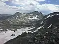 Northwest aspect from Mt. Ritter