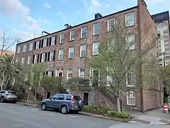 Eliza Ann Jewett Row House, 18–24 East Macon Street