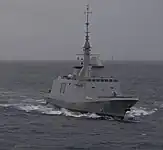 Moroccan FREMM frigate