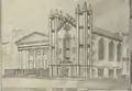 Masonic Temple, corner Temple Place and Tremont St., Boston, 1835
