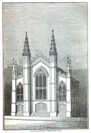 Grace Church, Temple St., Boston, 1836
