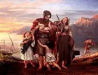 Return of the Palikar, Eduard Magnus, 1836