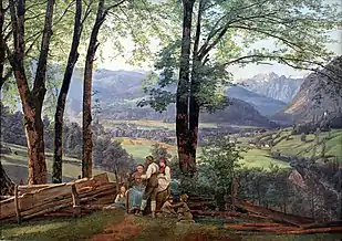 View of Ischl (1838)