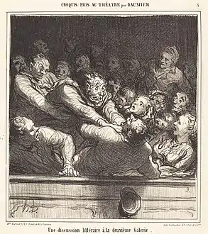 Lithograph by Honoré Daumier published27 February 1864