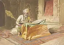 A Sikh Nirmala in Amritsar British India.