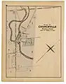 Plan of Churchville, 1877