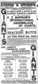 Advertisement, "international assemblage of giants," 1889