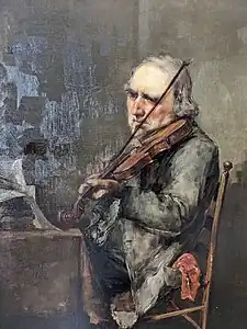 Violinist, 1892.