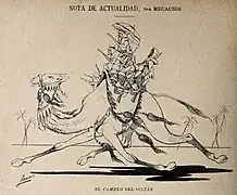 "El camelo del sultán" (B y N, 1893)