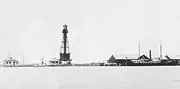 South Pass Light and Port Eads in 1893