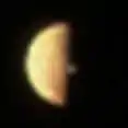 Plume near Io's terminator (21 December 2018)