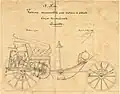 1896 - A. C. Krebs car patent drawing FR256344.