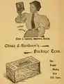 Advertisement for Chase & Sanborn's teas, 1897
