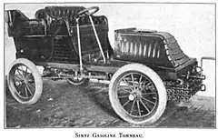 1903 Sintz Tonneau in  Horseless Age, January 1903