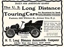 1903 Long Distance Type C Tonneau - Lippincotts Magazine