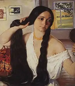 Portrait of Olga Lanceray, 1910