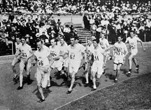 1912 Athletics men's 3000 metre team race final2
