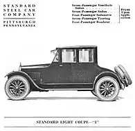 1920 and 1921 Standard Eight Model I Coupe