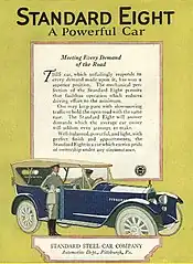 1920 Standard Eight advertisement